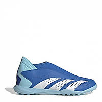 Сороконожки adidas Predator .3 Juniors Blue/White Доставка від 14 днів - Оригинал