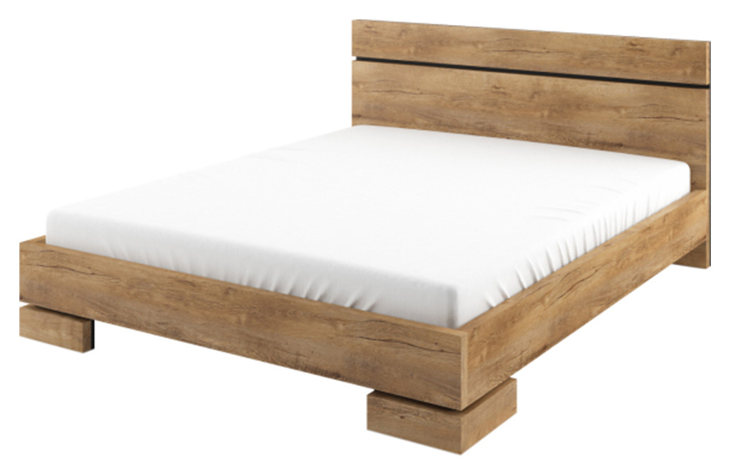 Кровать из массива дерева 061