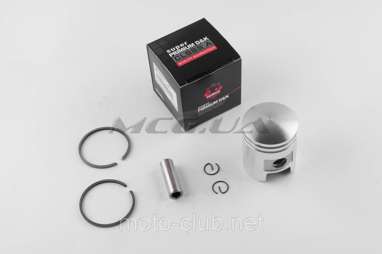 Поршень на мотоцикл МІНСЬК (.STD. Ø52,00) "JIN" (+кільця поршневі, стопорні, палець)