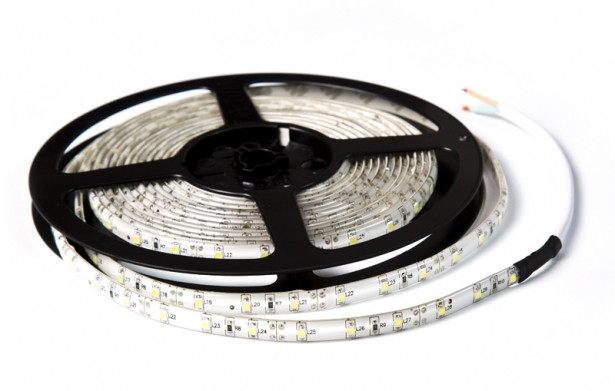 Светодиодная Led лента SMD 3528 на 60 диодов в 1-м метре, 5Вт/1м, белый теплый цвет, герметичная - фото 3 - id-p363370999