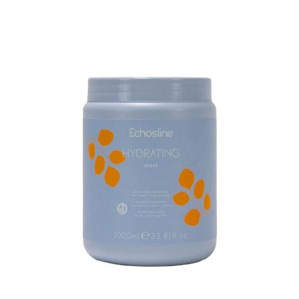 ECHOSLINE Hydrating Veg Mask Маска для сухого та пухкого волосся зволожуюча 1л (Оригінал), фото 1