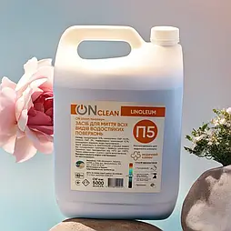 Засіб для миття всіх видів поверхонь ONclean лінолеум 5000 мл