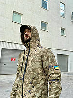 Камуфляжная армейская куртка для военных ВСУ Pixel, Тактическая одежда куртка Terra пиксель