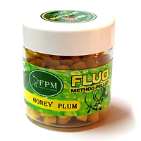 Soft Method Pellet Fluo FPM 8мм 50г в банці Honey -Plum Мед -Слива