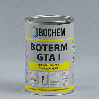 Каучуковий клей BOTERM GTA I 1л/0.8кг для шкірозамінника, тканини, карпета