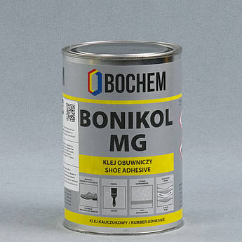 Клей BONIKOL MG 0,7 кг (гумовий) на основі натурального каучуку для склеювання тканин, гуми, шкіри