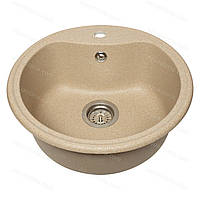 Гранитна мийка Aquaton №8 500 Бежева