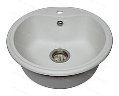 Гранитна мийка Aquaton №8 500 Біла