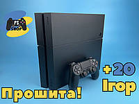 Playstation 4 Fat 1Tb, Прошитая (9.00), 20 игр