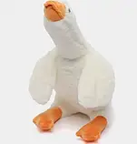 Іграшка гуска обіймуся 50 см | Дитяча плюшева іграшка високої якості | Гусак м'який, фото 7