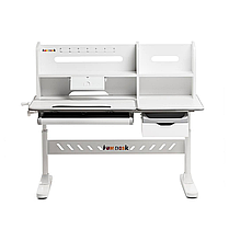 Комплект меблів Fundesk Fiore II Grey + Fundesk Leone Pink, фото 3