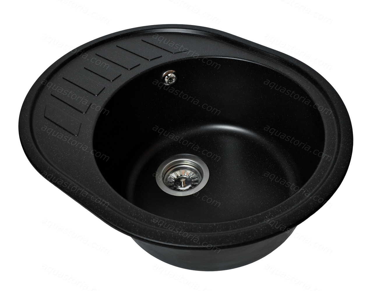 Гранітна мийка Aquaton №11 620х500  Чорна