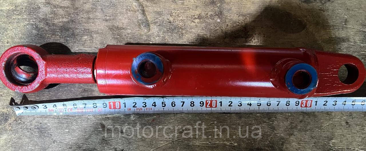 Гідроциліндр задній зі сферичним шарніром мототрактора 350 mm R195 тип №2