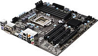 БУ Материнская плата s1155, ASRock B75 Pro3-M (4xDDR3, Intel B75, PCI-Ex16x2, microATX)