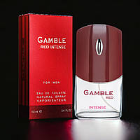 Туалетная вода для мужчин Gamble red Intense ТМ Aromat 100 мл