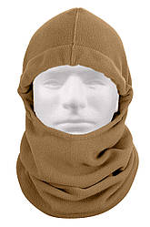 Балаклава флісова регульована POLAR FLEECE ADJUSTABLE BALACLAVA колір койот ROTCHO США