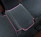 Килимки EVA на Seat Leon II (1P) (2005–2012)  Чорні. Повний комплект, фото 6