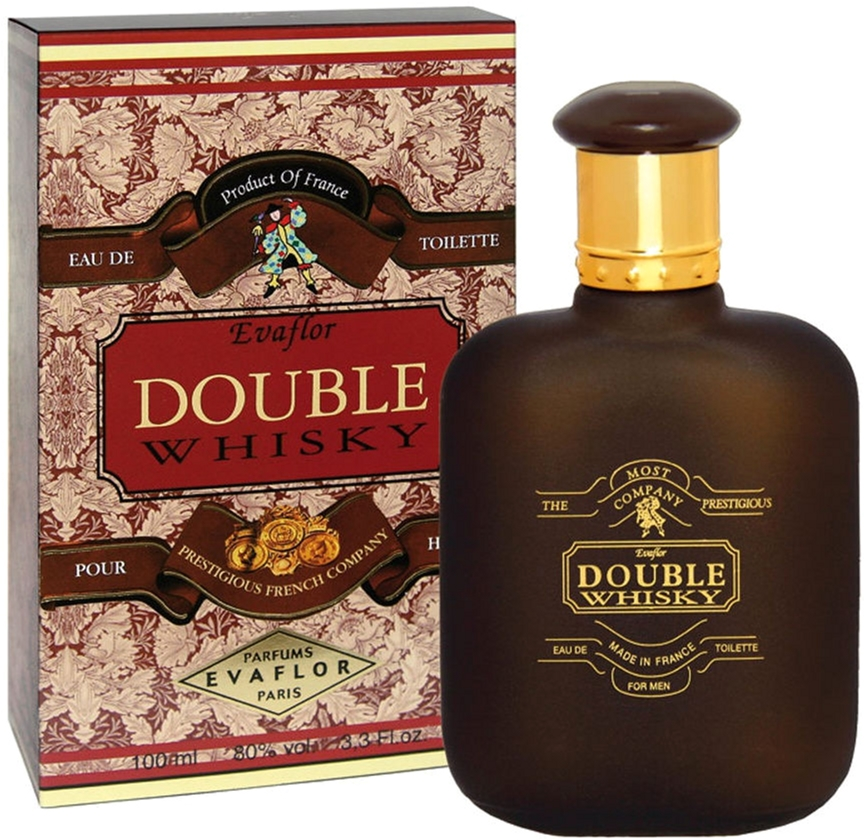 Туалетна вода Evaflor Double Whisky для чоловіків — edt 100 ml