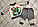 Костюм дитячий новорічний р. 68 з начосом Новорічні  дракончики, сірий, фото 4
