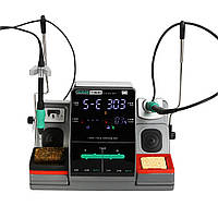 DR Паяльная станция прецизионная Sugon T3602 (2 паяльника стандарта JBC 115 и 210, 3 канала памяти, 240W,