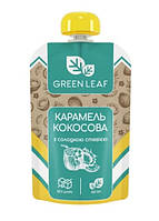 Карамель кокосова без цукру з солодкою Стевією Green Leaf 90г