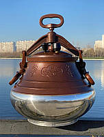 Rashko Baba Афганський казан виробник Афганістан комбінований алюміній Афганська скороварка 20 літрів, фото 7