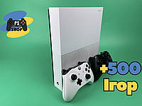 Xbox One S Digital Edition 1 Tb + 500 Ігор + Game Pass Ultimate(один рік), Два джойстики
