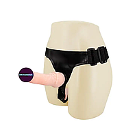 Комплект трусики-страпон із вагінальним корком "Female Harness Ultra"