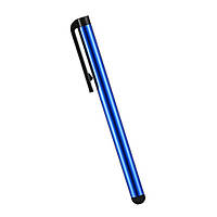 DR Стилус ёмкостный , с пластиковой ручкой, алюминиевый, синий