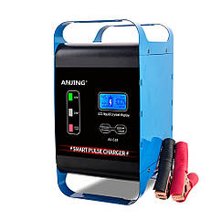 DR Умное зарядное устройство Anjing AJ-618V 12V/ 24V 30А 400W для гелевых, кислотных, AGM, литиевых