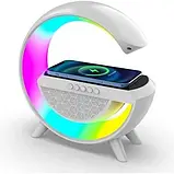 Настільна лампа G нічник BT2301 RGB G-Smart з бездротовою зарядкою та Bluetooth | RGB лампи | Велика лампа, фото 8