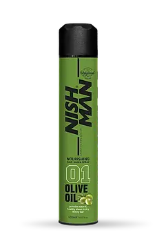 Спрей для фіксації волосся Nishman Olive Oil Sheen Spray 400мл