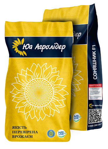 Насіння соняшнику гібрид НС ТАУРУС СТАНДАРТ під Євро-Лайтнінг Юа Агролідер 2024 год, фото 1
