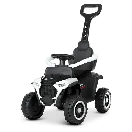 Каталка толокар 2в1 Bambi M 4802-1 (MP3, музика, світлові ефекти, батьківська ручка, сидіння пластик), фото 1