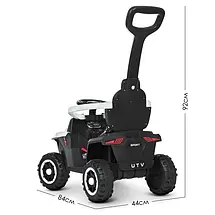 Каталка толокар 2в1 Bambi M 4802-1 (MP3, музика, світлові ефекти, батьківська ручка, сидіння пластик), фото 5