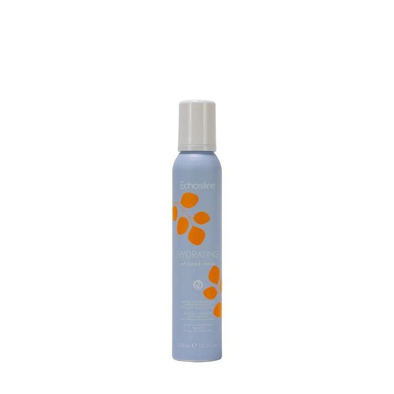 ECHOSLINE Hydrating Veg Whipped Cream Мус для сухого та пухкого волосся зволожуючий незмивний 200мл (Оригінал)