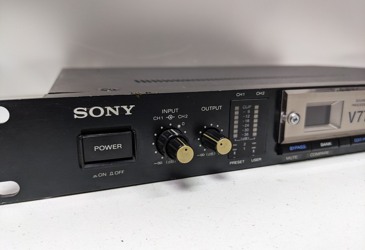 Sony DPSV77 MultiEffect Processor Процессор эффектов На запчасти