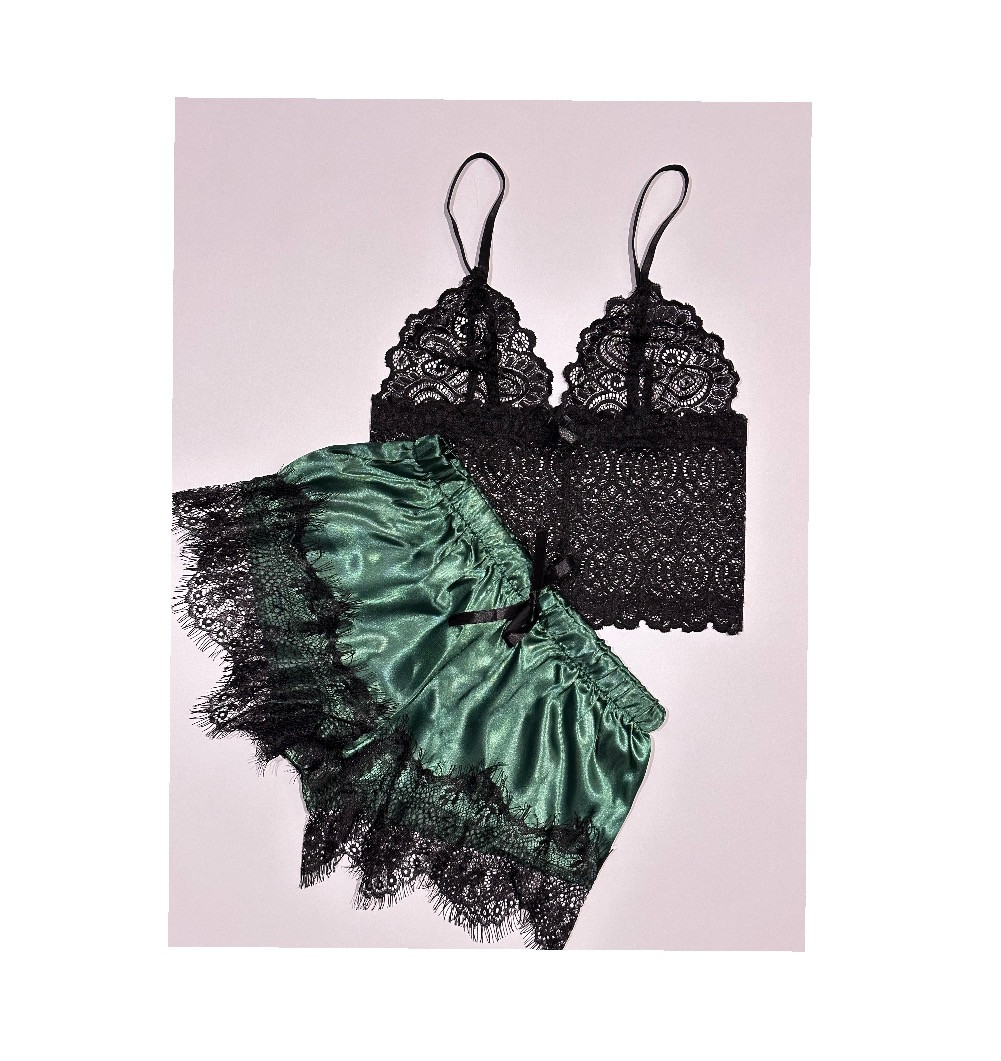 Топ и шорты, пижама женская.