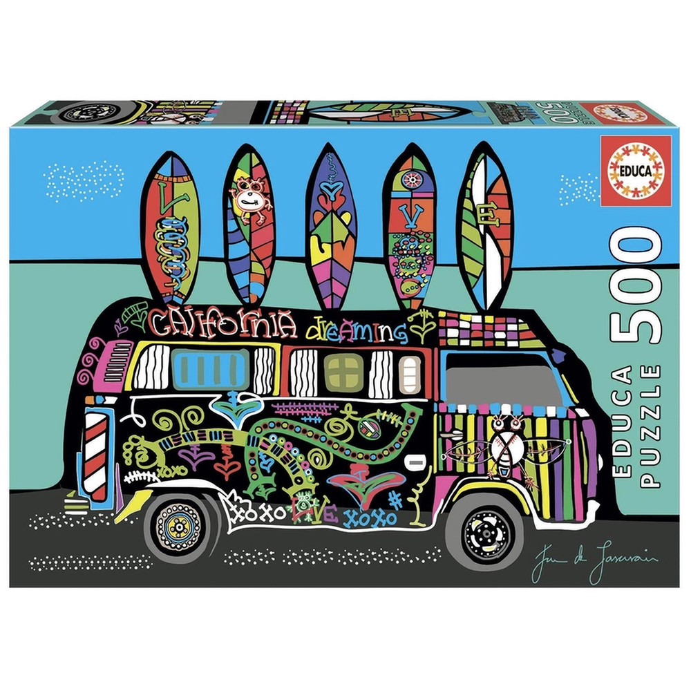 Пазл "Мрія про Каліфорнію", 500 елементів Educa (8412668192461)
