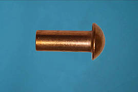 Заклепки під молоток Ф2.5 DIN 660 (мідь)