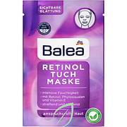 Balea Листова антивікова маска з ретинолом, для зрілої шкіри. Retinol tuch maske.