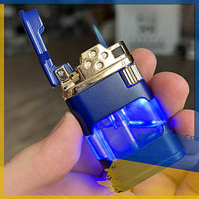 Газова запальничка Lighter запальничка з підсвіткою запальничка в подарунковому пакованні (33721S)