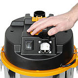 Пилосос будівельний Machtz MVC‑1530 Е, 30л, фото 7