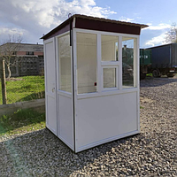 Пост охраны модульный с окном Стандарт 150х150х220 см