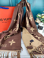 Теплый палантин платок шарф Louis Vuitton Луи Витон