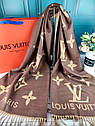 Теплий палантин хустка шарф Louis Vuitton Луї Вітон, фото 8