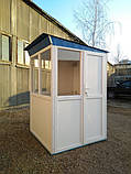 Будка для сторожа "Стандарт" 150х150 (см), кіоск, фото 10