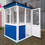 Пост охорони модульний "Акваріум Антивандал" 150 х 150 (см), будиночок для охорони, фото 10