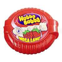 Жувальна Гумка Полуничний Смак Wrigley's Hubba Bubba Mega Long 56 г Німеччина