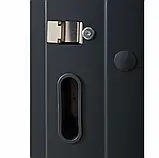 Вхідні двері  Abwehr 408 Solid Defender Glass метал ral 7021/мдф вуличні, фото 8